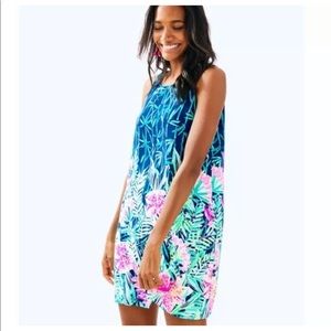 Lilly Pulitzer Jackie Silk Slathouse Soirée Shift